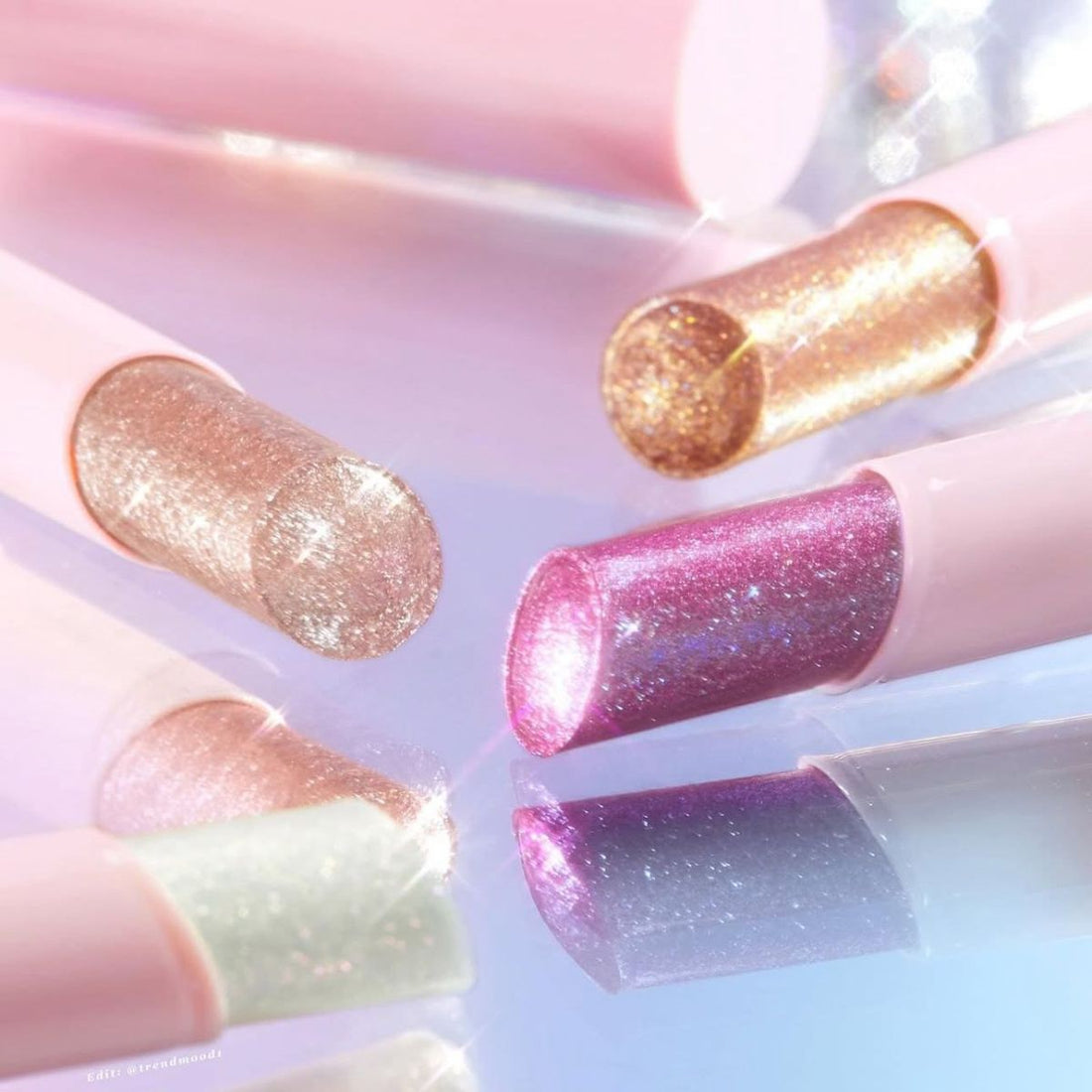 HUDAMOJI- glitter jelly eyeshadow stick -6 Colours