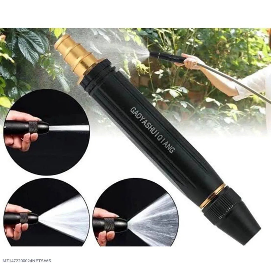 High Pressure Water Nozzle for Hose Pipe | 3 Modes ✔