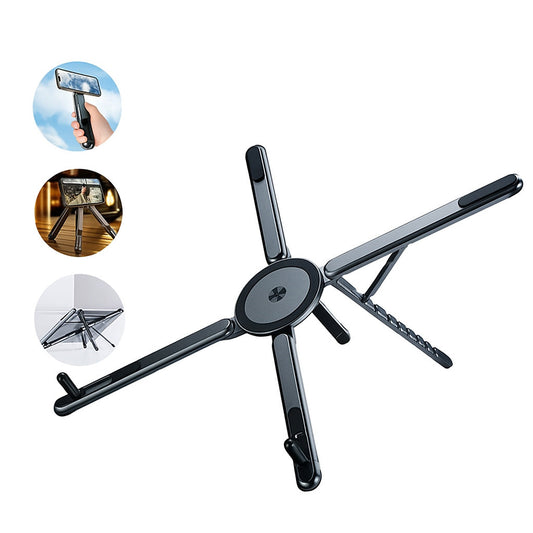 3-in-1 Magnetic Phone Holder Tripod, for Tablets/Phones