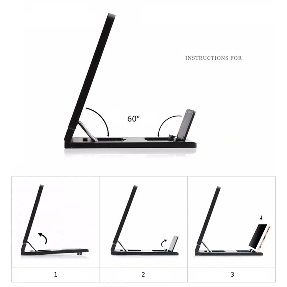 Mobile Phone Magnifier Screen -3D Magnifier Tablet