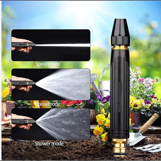 High Pressure Water Nozzle for Hose Pipe | 3 Modes ✨