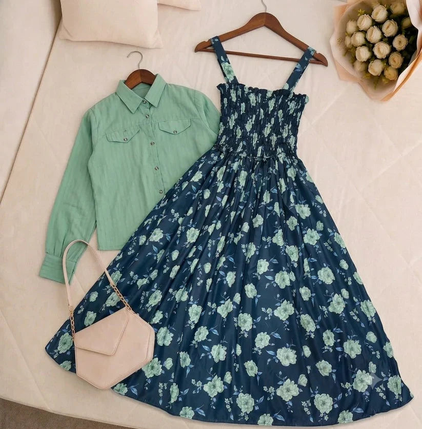 Elegant Cote Maxi Dress