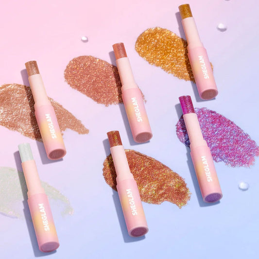 HUDAMOJI- glitter jelly eyeshadow stick -6 Colours