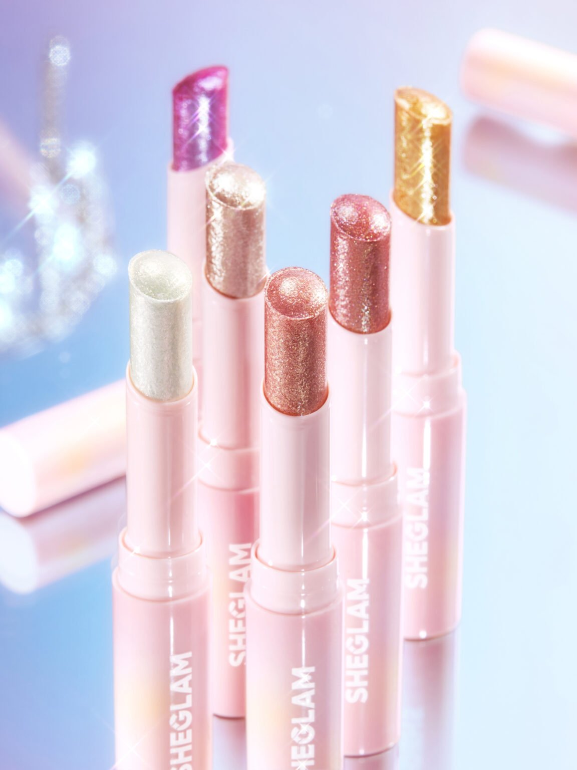 HUDAMOJI- glitter jelly eyeshadow stick -6 Colours