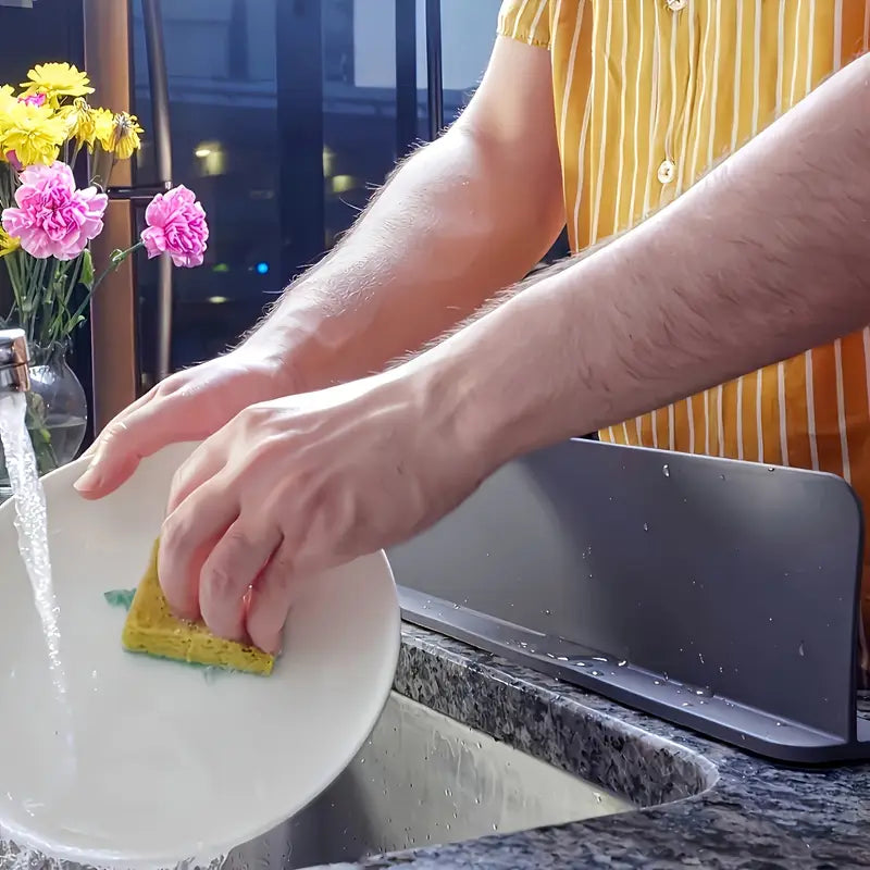 Large Size Silicone Sink Splash Guard | Water Splash Protection ❤️
