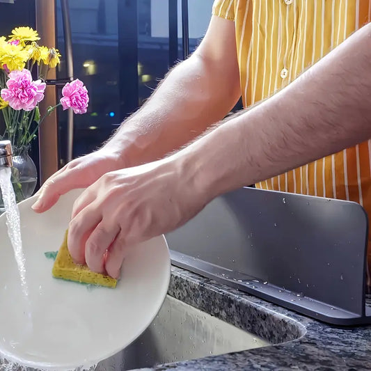 Large Size Silicone Sink Splash Guard | Water Splash Protection ❤️