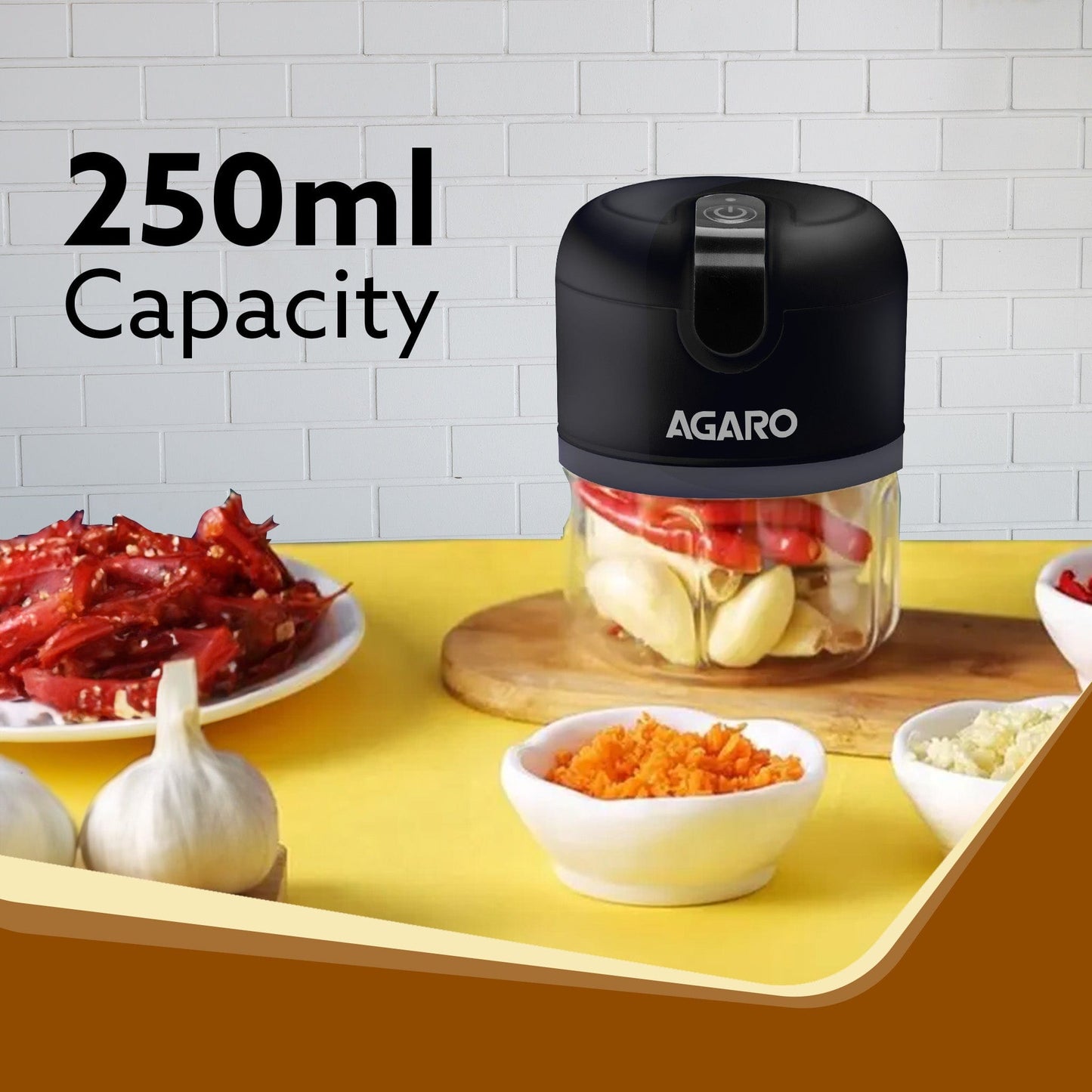 Rechargeable Mini Electric Vegetable Chopper / Slicer ✨