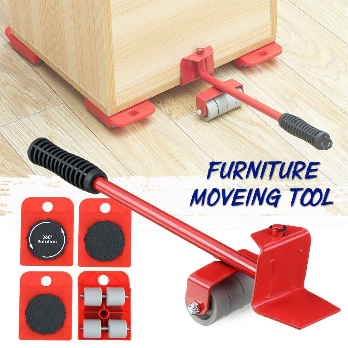 Furniture Moving Tool with 360° Rotating Wheels