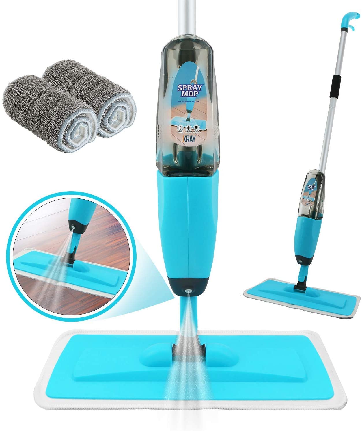 Spray Mop with Extendable Handle