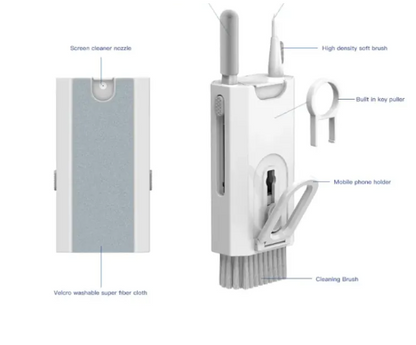 Multifunctional Keyboard Cleaning Brush for Airpods Computer Cleaning