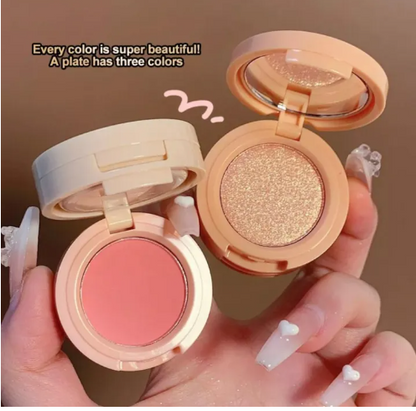 Blusher And Highlighter kit for Eyes and Cheeks