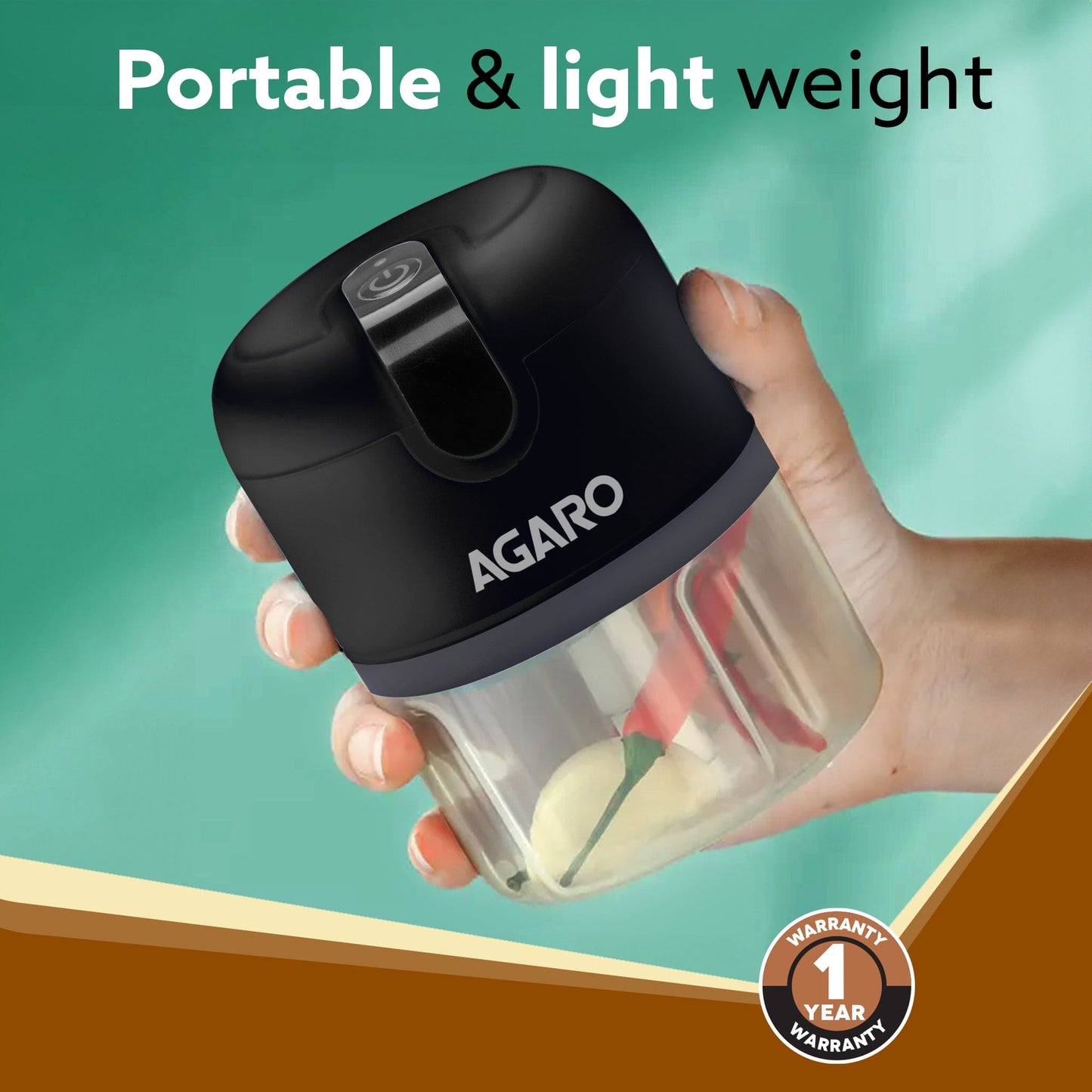 Rechargeable Mini Electric Vegetable Chopper / Slicer ✨