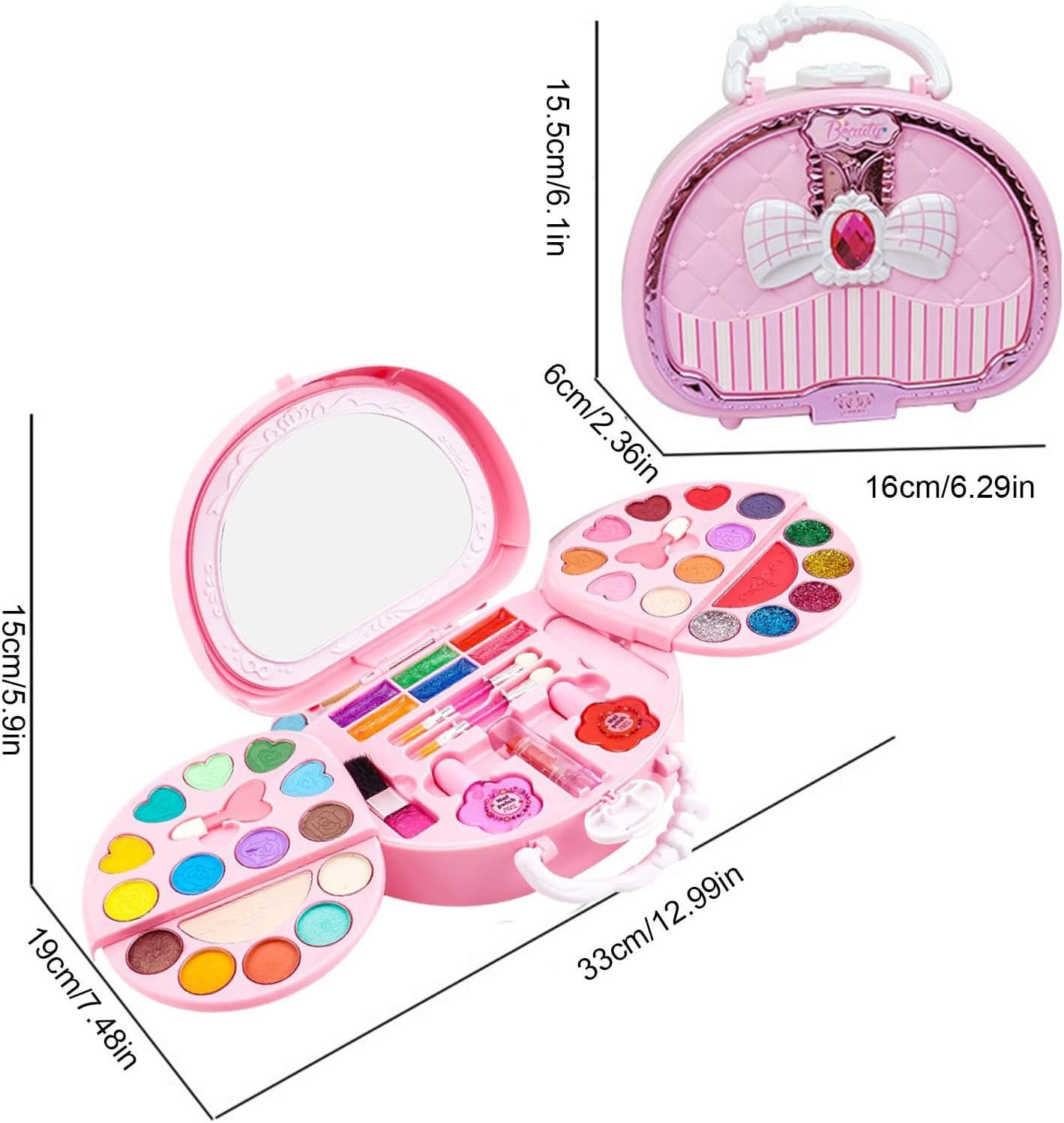 Mini Makeup box for baby girls