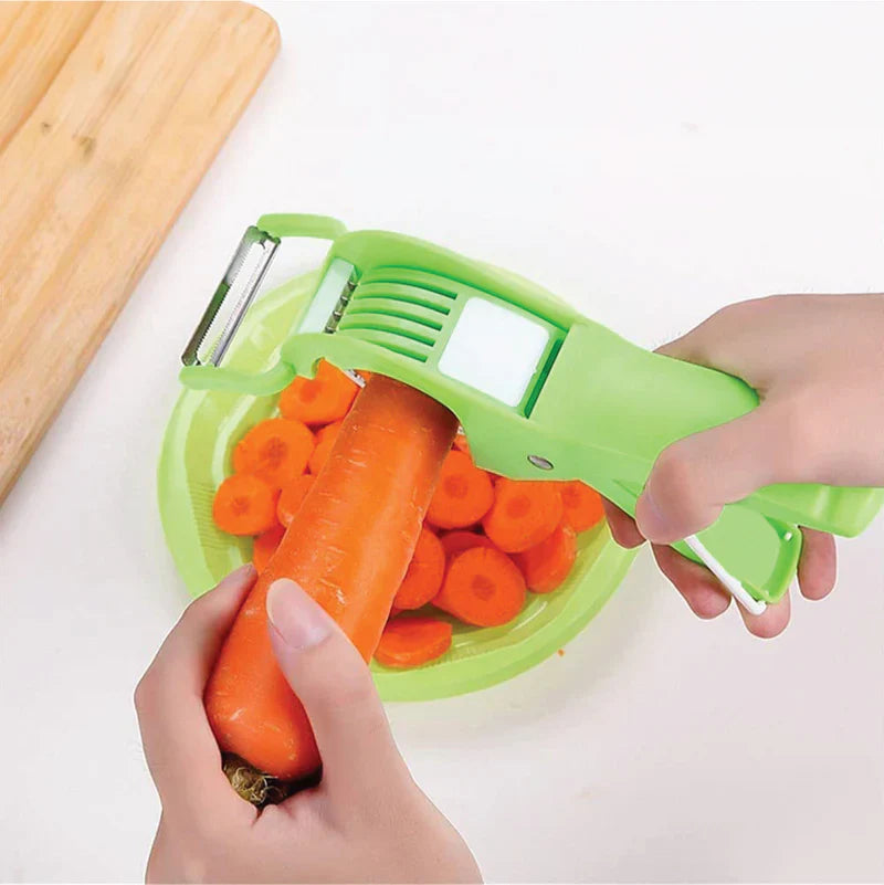 2 in 1 Salad Cutter (Peeler+Cutter)