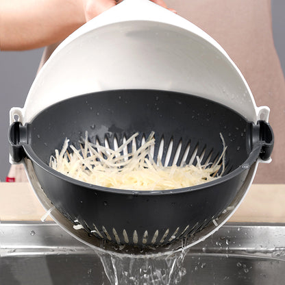 Multifunctional Vegetable Chopper with Drain Basket