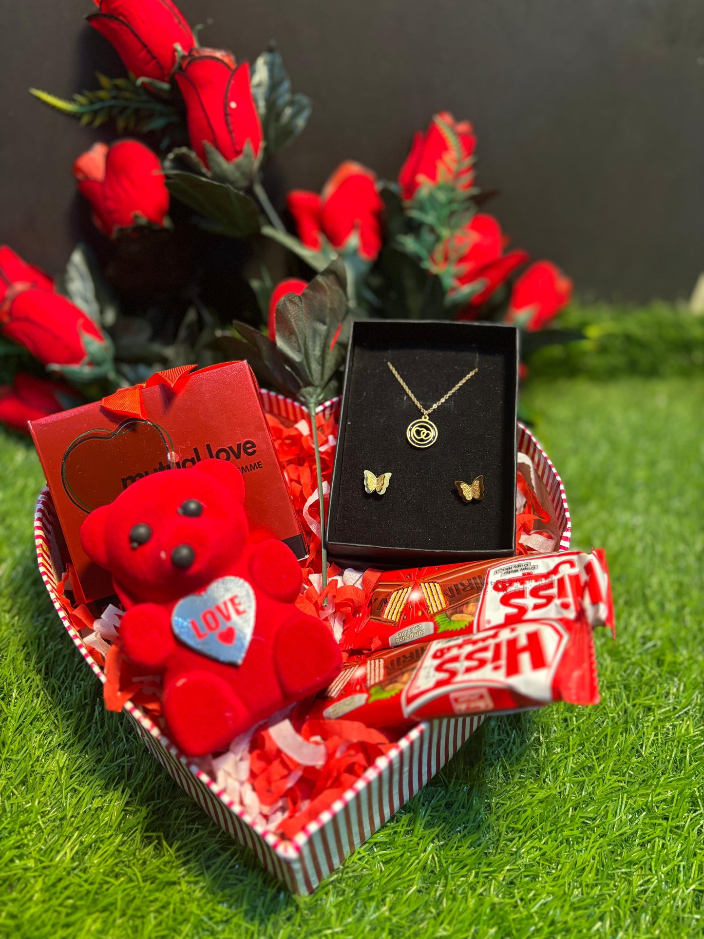 Romantic Heart-Shaped Gift Box