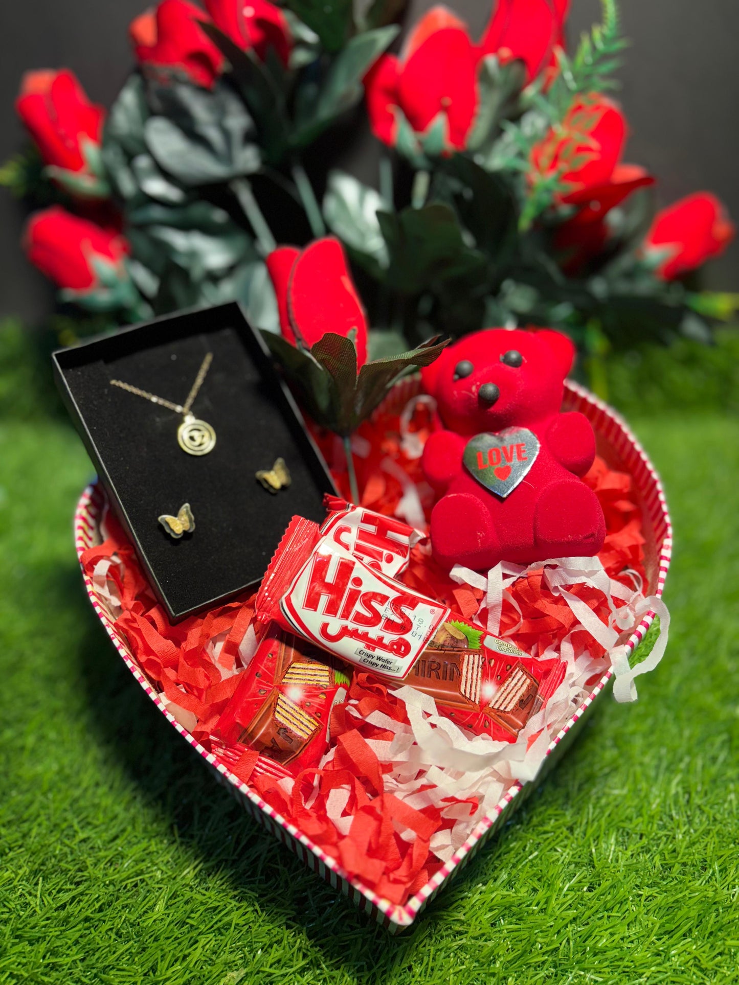 Romantic Heart-Shaped Gift Box