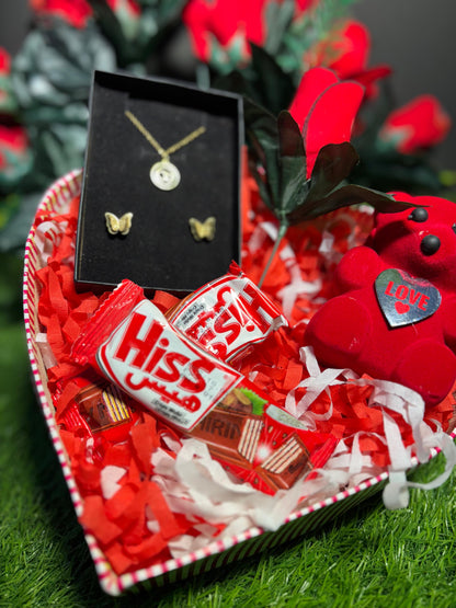 Romantic Heart-Shaped Gift Box