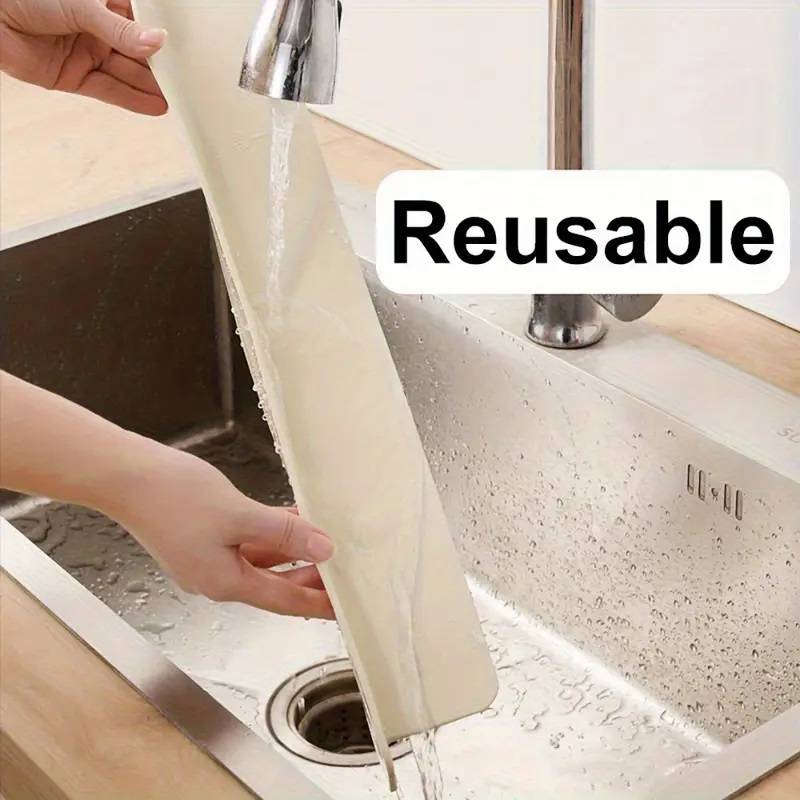 Large Size Silicone Sink Splash Guard | Water Splash Protection ❤️