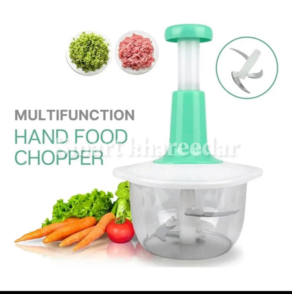 Manual Hand Push chopper - 1.5L capacity