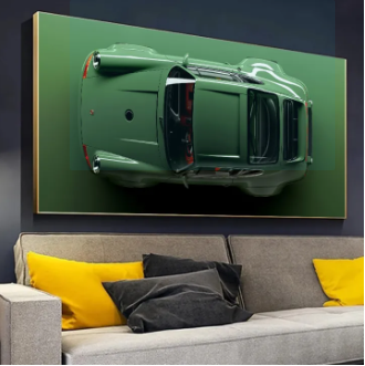 Porsche 911 Carrera Series Car Canvas