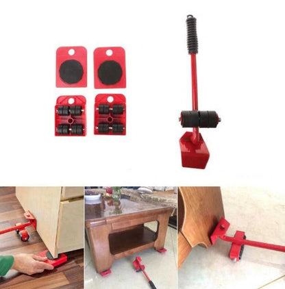 Furniture Moving Tool with 360° Rotating Wheels