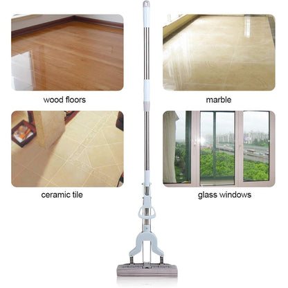 Adjustable Squeeze Water Floor Cleaning Mop