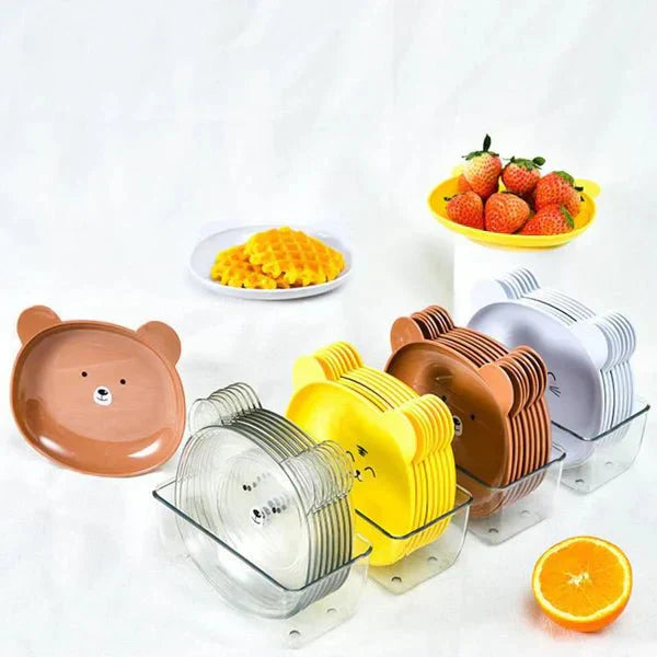 Bear Snack plate (8pcs)