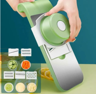 stainless steel 5 in 1 vegetable cutter