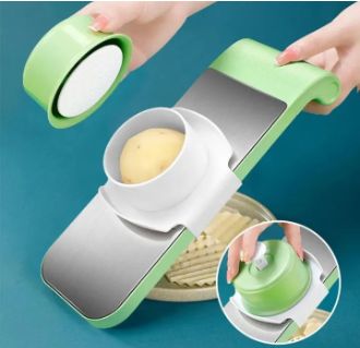 stainless steel 5 in 1 vegetable cutter