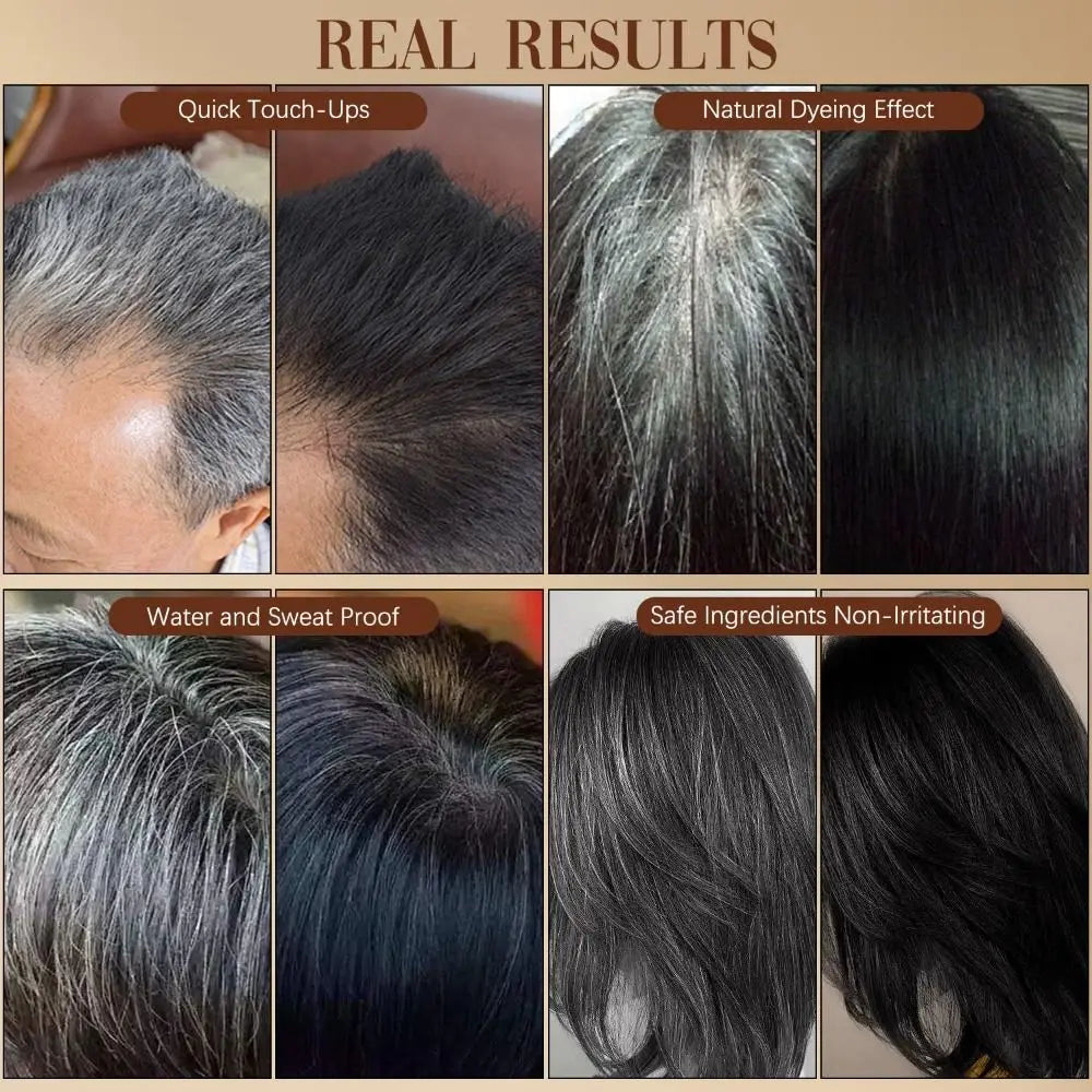 Instant Water And Sweat Proof Hair Comb Dye