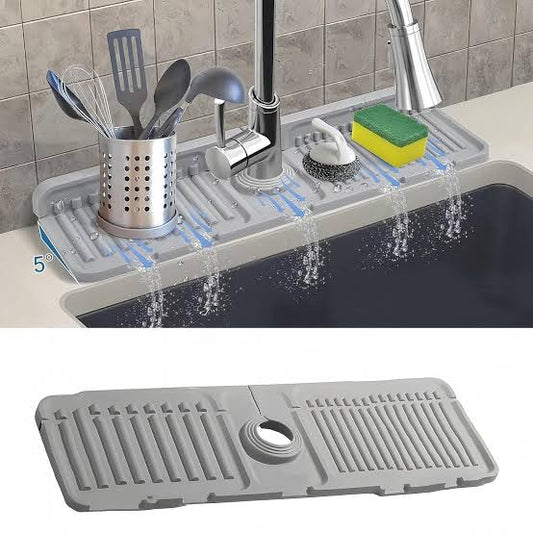 Silicone Kitchen Faucet Mat - Absorbant Mat