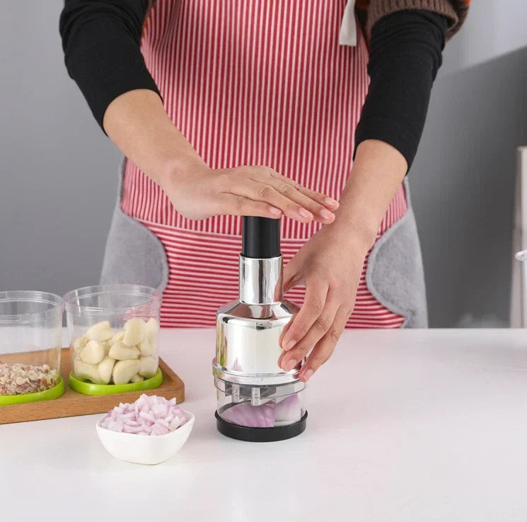 Onion Garlic Food Hand Chopper Cutter Slicer 🧄🧅